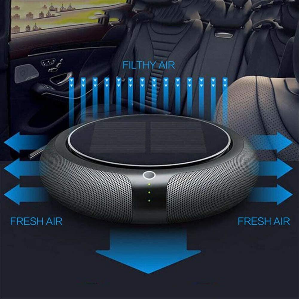 Purificateur d'air solaire pour voiture