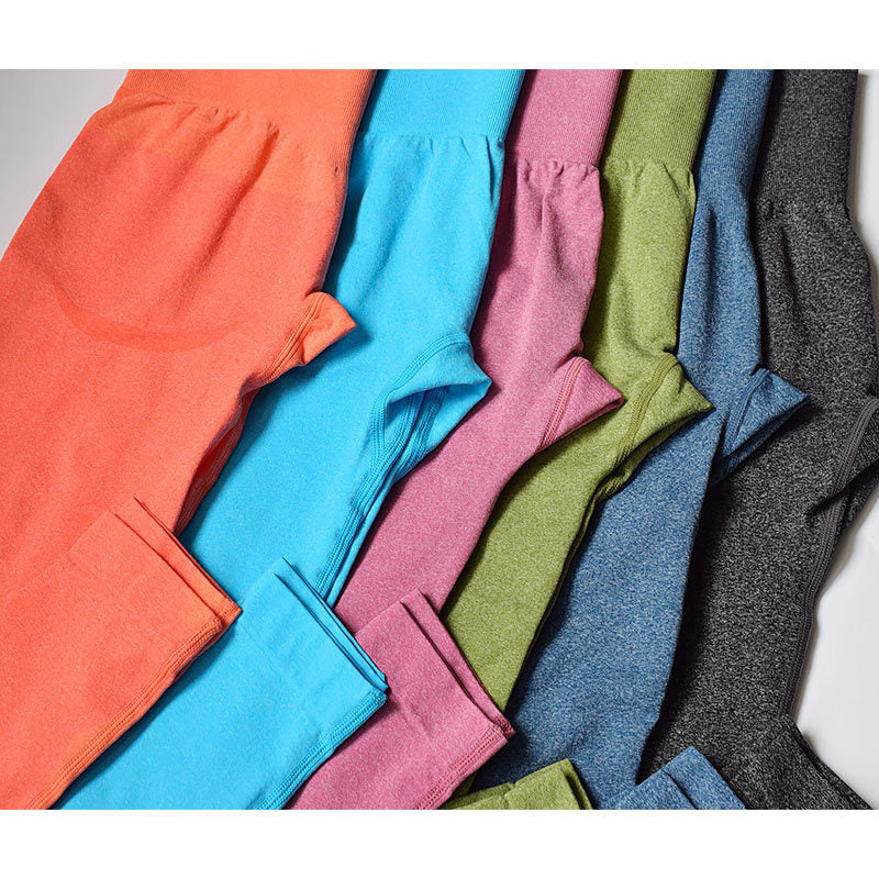 Pantalon de yoga serré élastique taille haute pantalon de fitness hanche