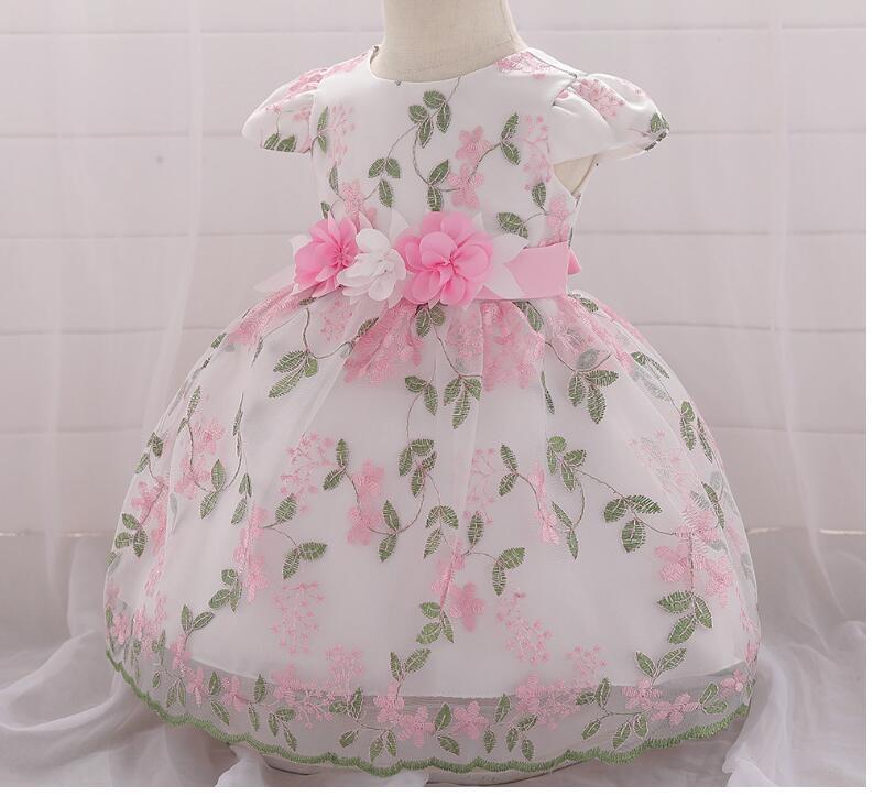 Vêtements d'été pour enfants, robe de mariée, fête d'anniversaire pour bébé, jupe moelleuse pour filles, nouvelle collection