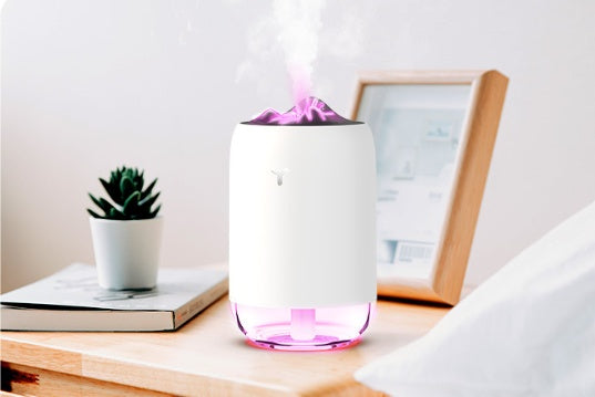 Mini humidificador USB atomizador humidificador doméstico recarga humidificador integrado