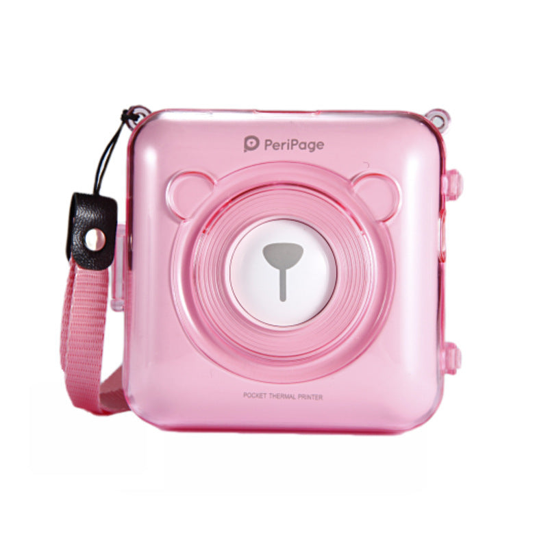 Mini impresora térmica inalámbrica Bliuetooth, impresora de etiquetas adhesivas de papel