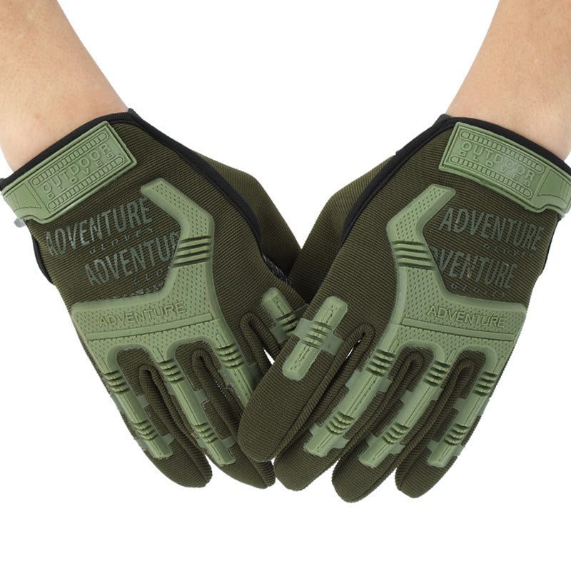 Gants camouflage à doigts complets