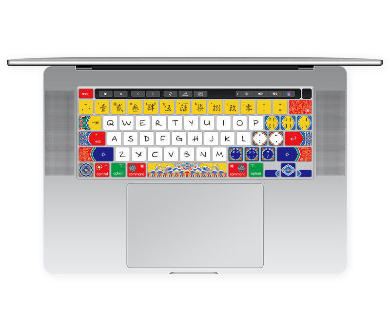 Pequeña Película Protectora Del Teclado Del Ordenador Portátil De Moda Colorida