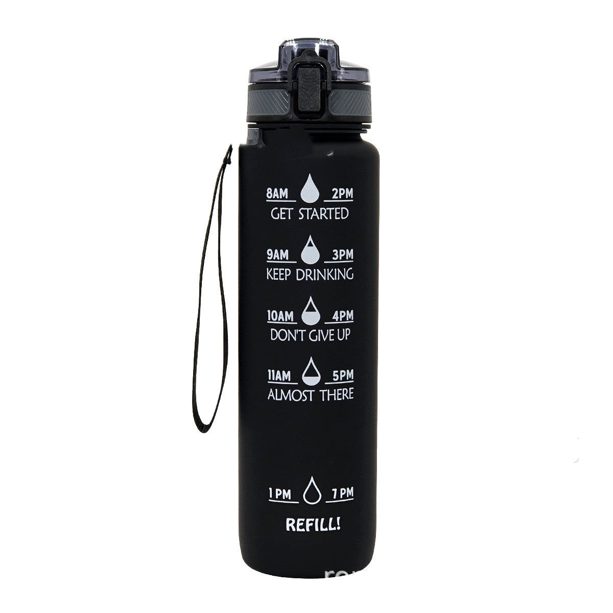 Bouteille d'eau dégradée givrée Sports