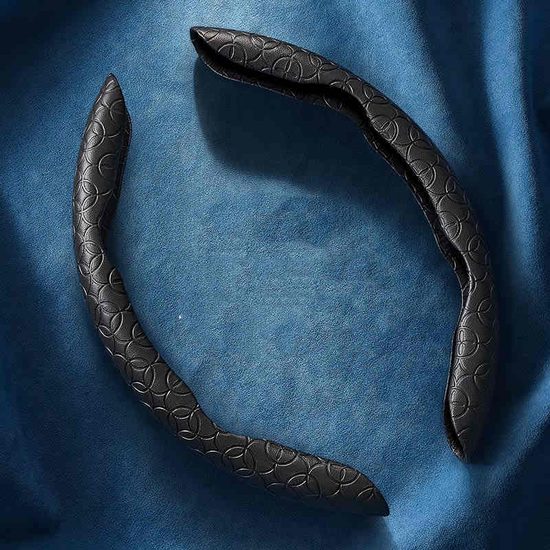 Housse de volant de voiture en daim, Ultra-fine, absorbant la sueur, antidérapante, été