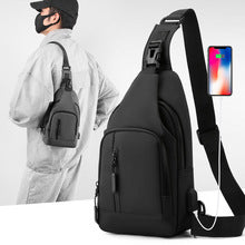 Sac de poitrine multi-compartiments imperméable à l'eau de sport à bandoulière