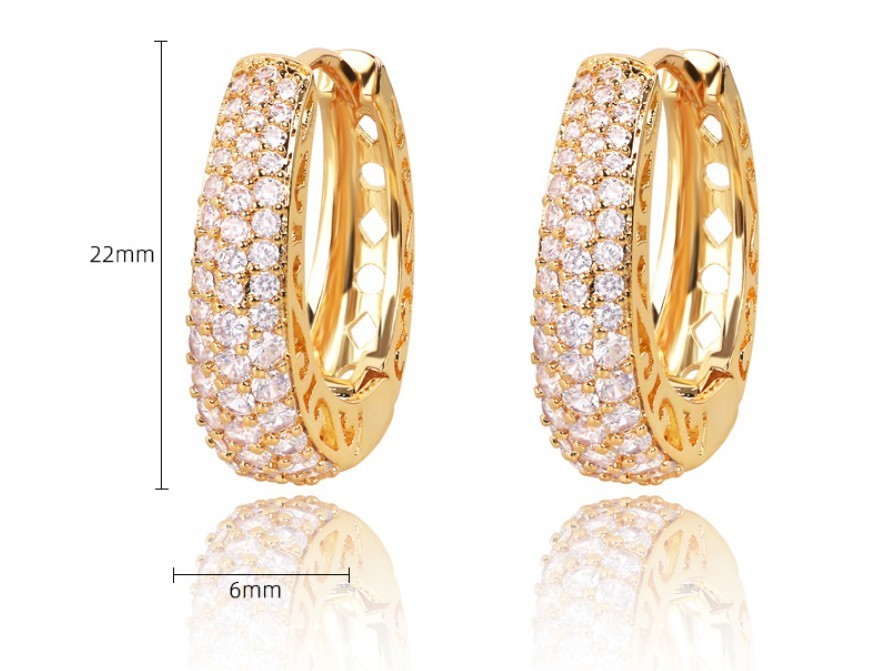 Boucles d'oreilles françaises galvanisées, clous d'oreilles de Style créatif