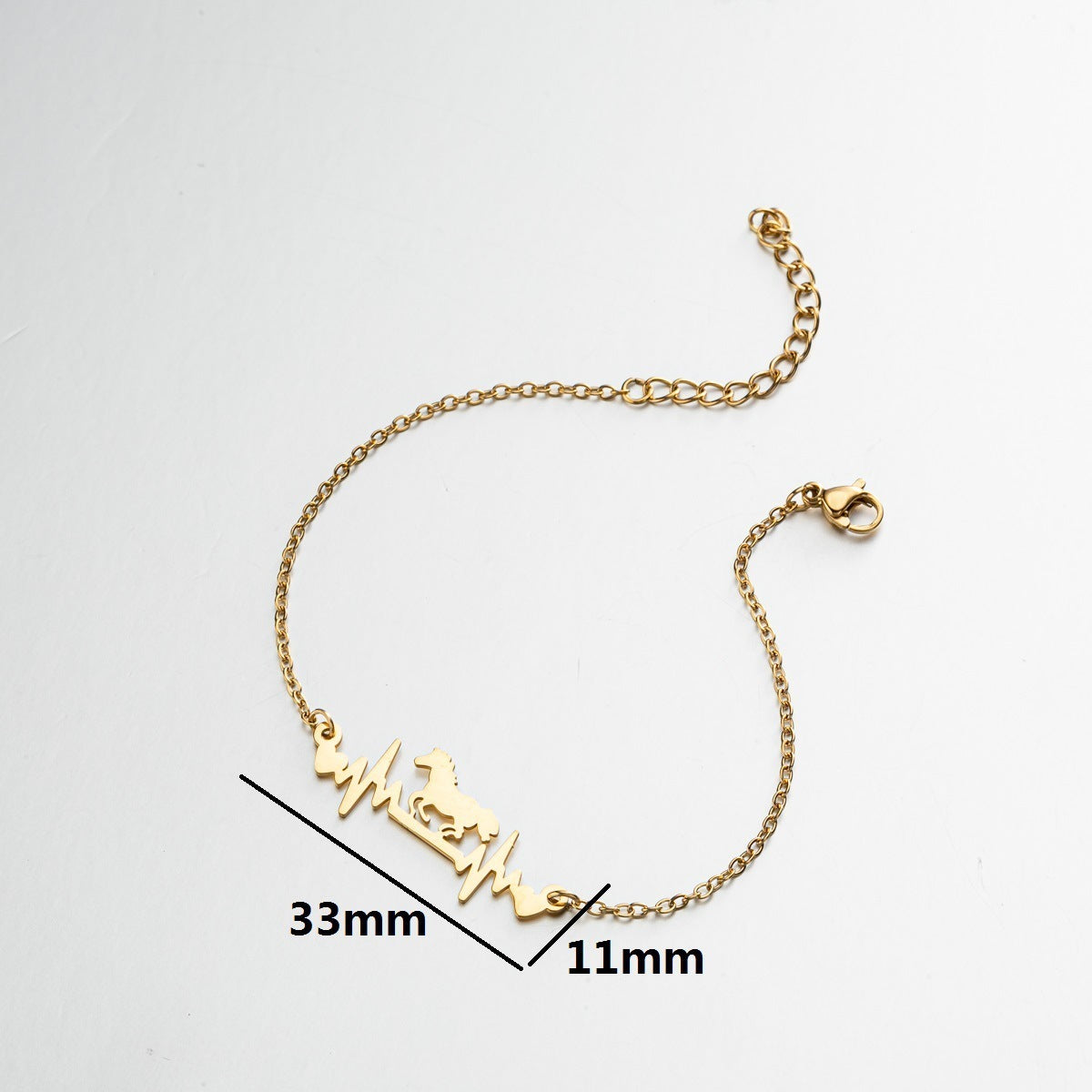 Pulsera con relámpago Love Jump de todo fósforo a la moda para mujer