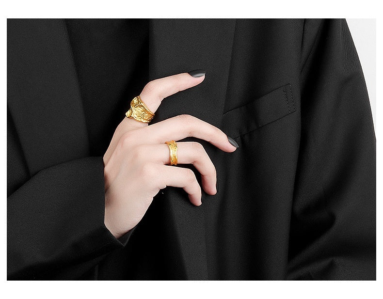 Bague en forme de personnalité de la mode pour femmes