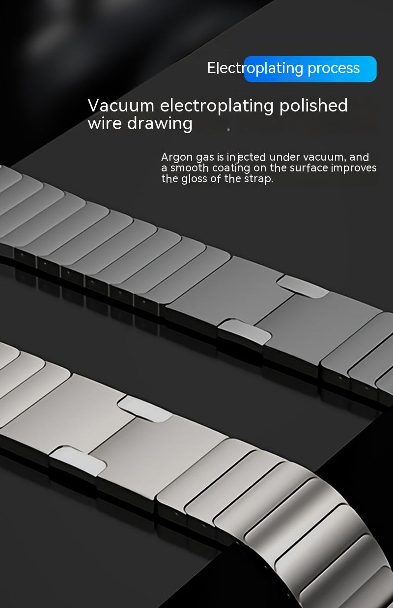 Correa de reloj Nueva cadena de acero inoxidable Correa de acero Correa de reloj 87