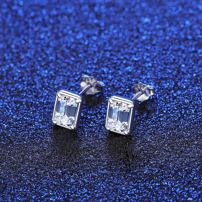 Nicho De Pendientes Cuadrados Geométricos De Moda