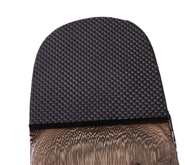 Sabots et pantoufles en bois pour hommes japonais faits à la main