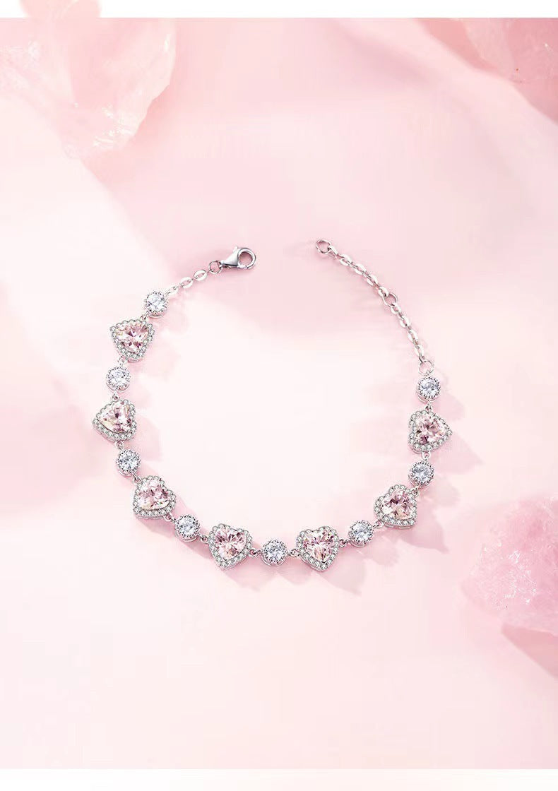 Love Language Pulsera de nicho de lujo ligera de alta gama