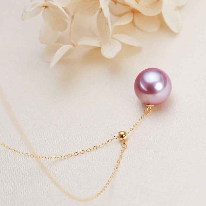 Collier de perles d'eau douce à la mode pour femmes