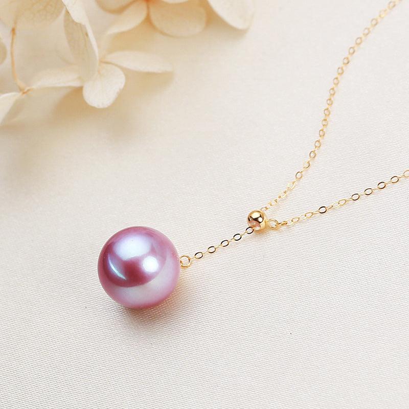 Collier de perles d'eau douce à la mode pour femmes