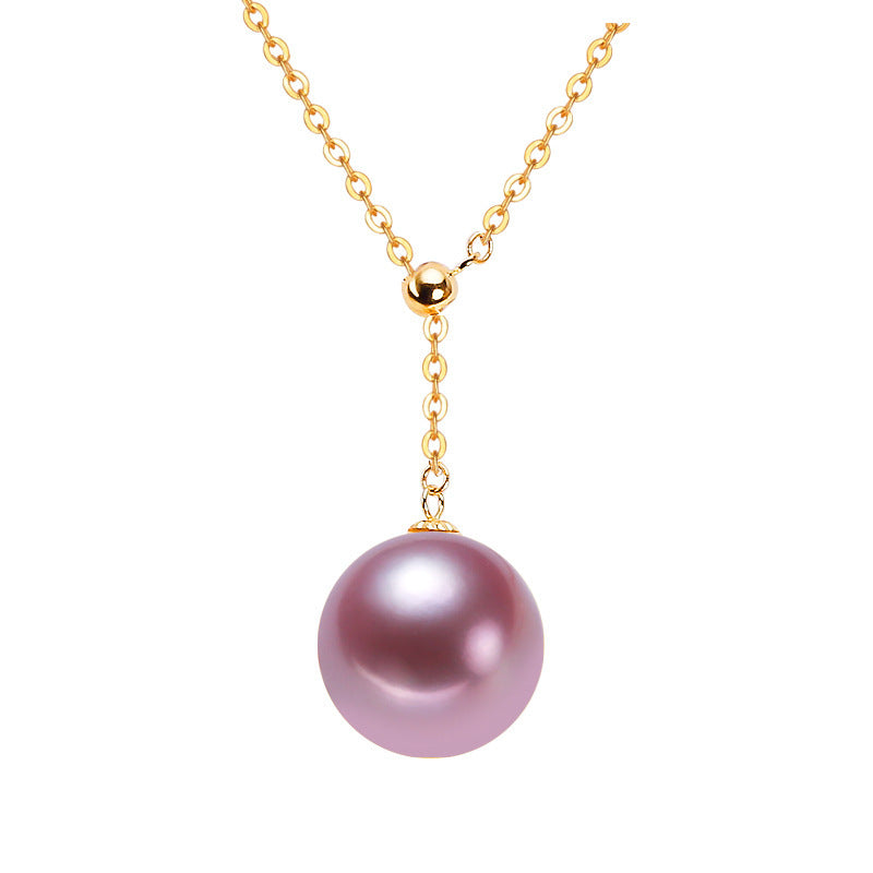 Collier de perles d'eau douce à la mode pour femmes