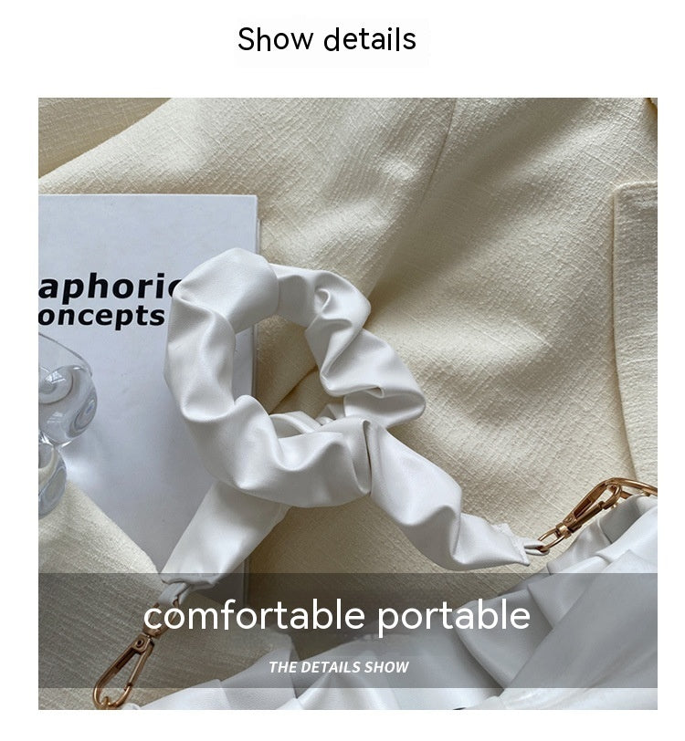 2022 New Fashion Casual Chain Crossbody Cute Bow Shoulder Underarm Bag