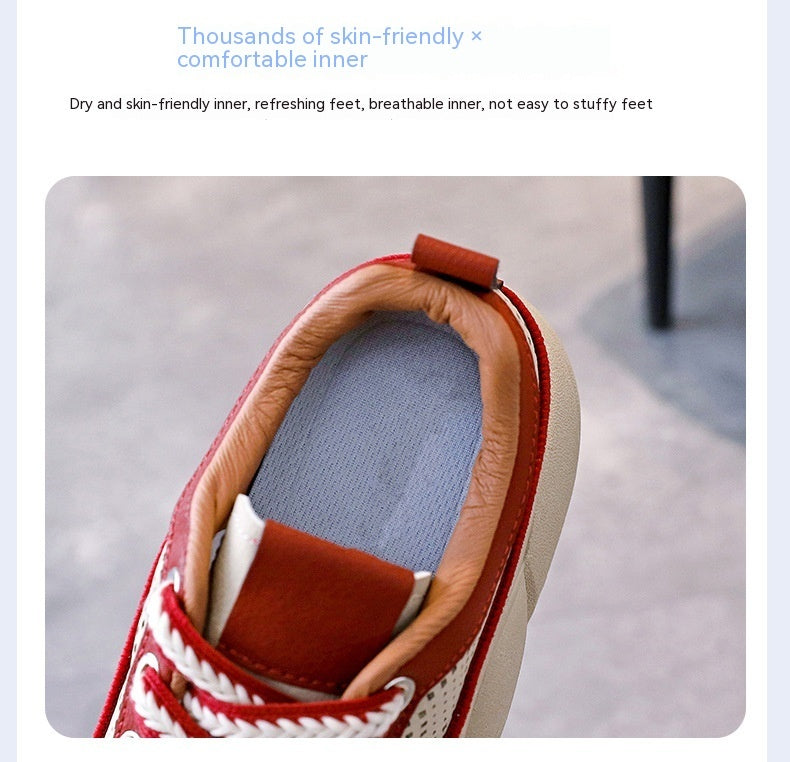 Chaussures décontractées pour étudiants respirantes à la mode