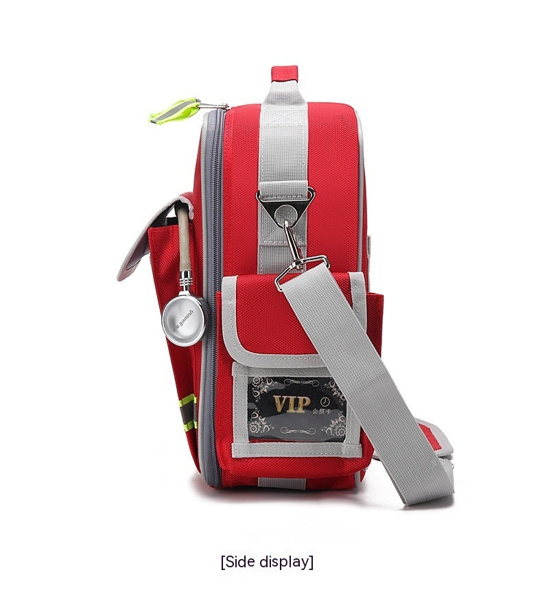 Bolsa de protección contra incendios familiar, kit de emergencia para coche medicinal portátil multifuncional