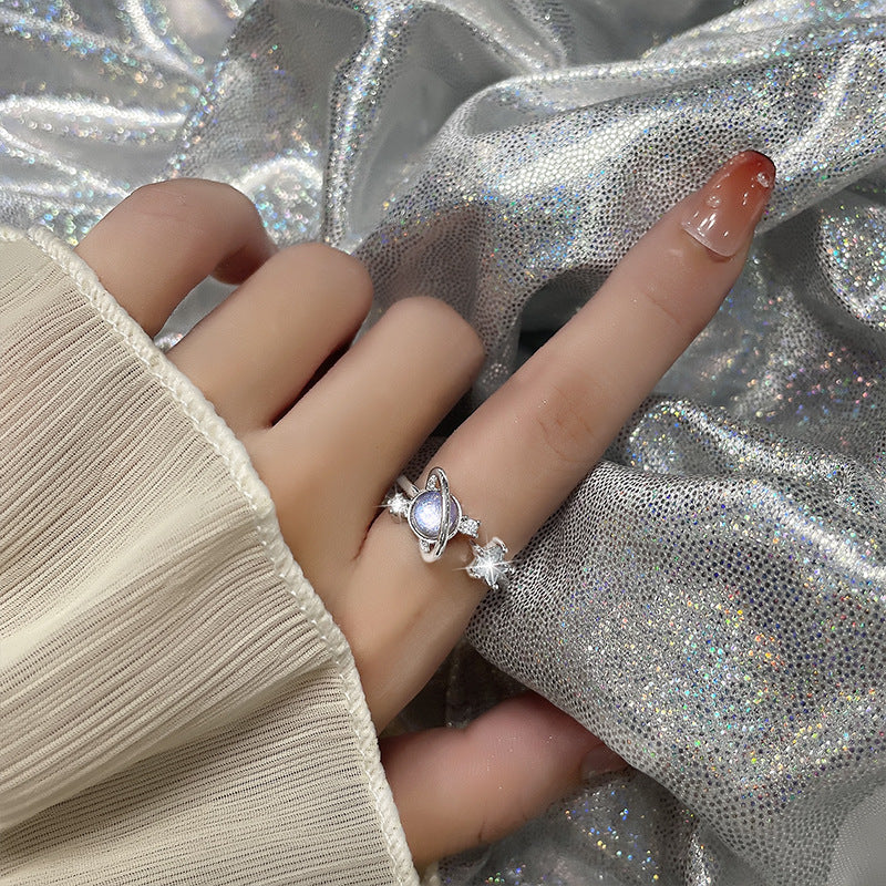 Women's Fashion Simple Fantasy Planet Ring