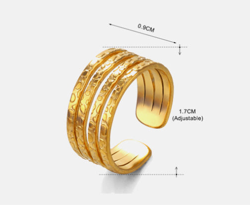 Fashion Stainless Steel Ring For Women