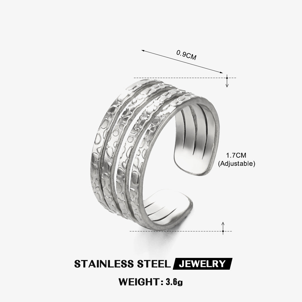 Fashion Stainless Steel Ring For Women