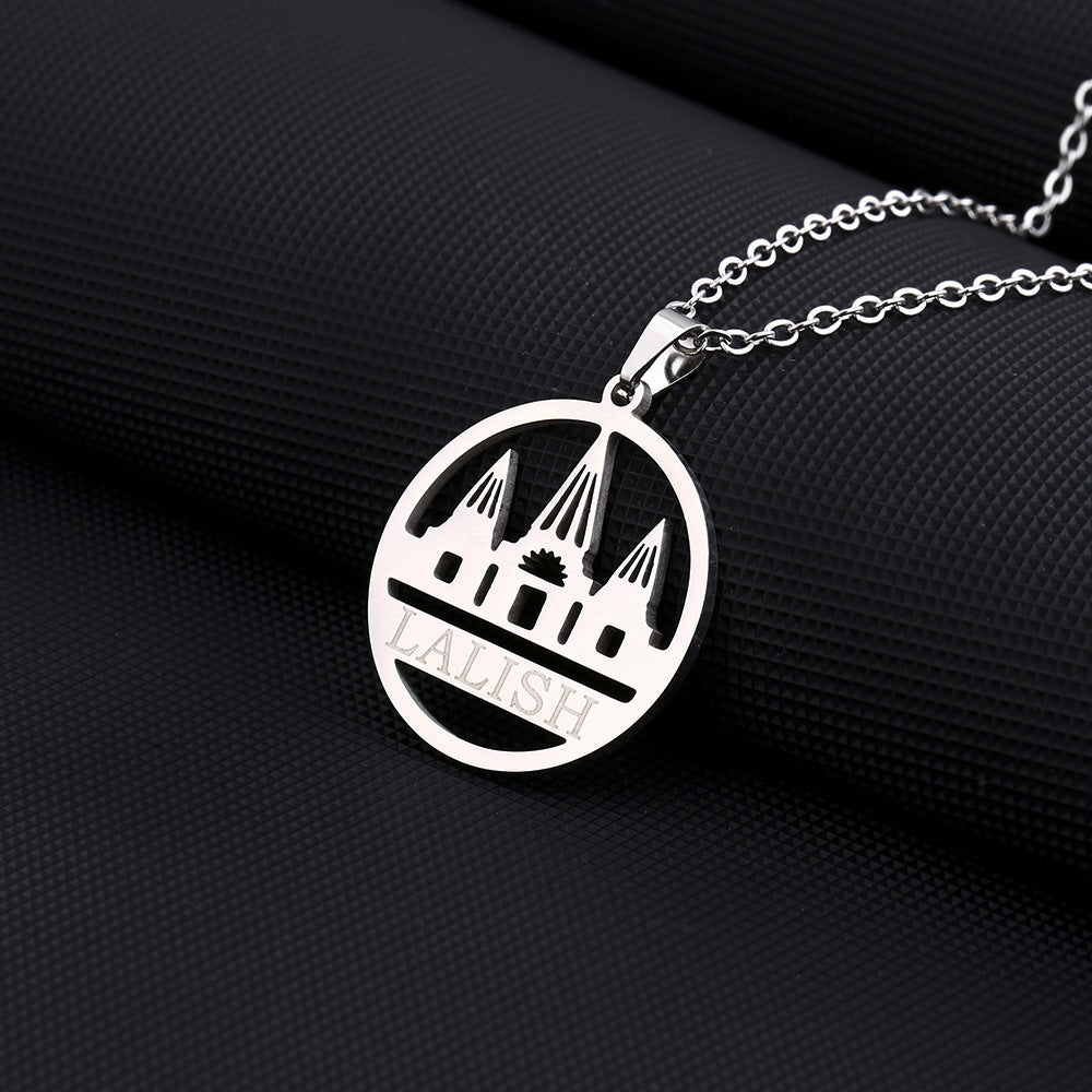 Stainless Steel Pendant Necklace For Men And Women