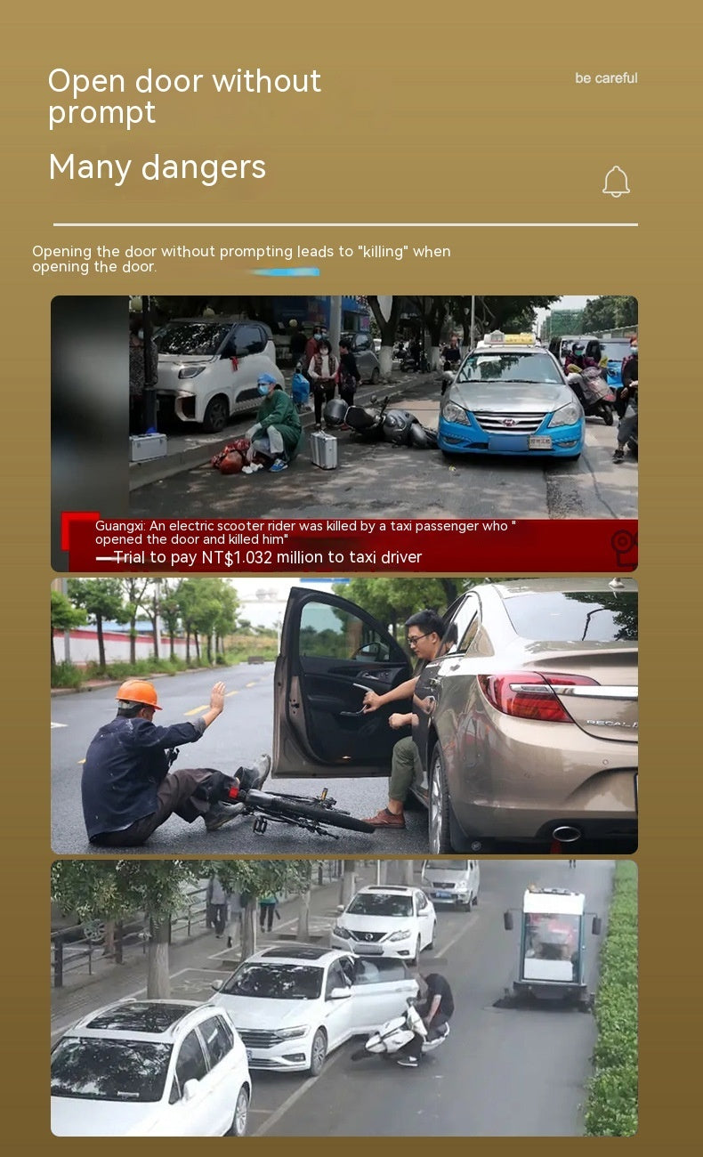 Rappel de porte de voiture