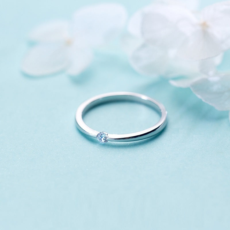 Fashion Temperament S925 Silver Ring Women