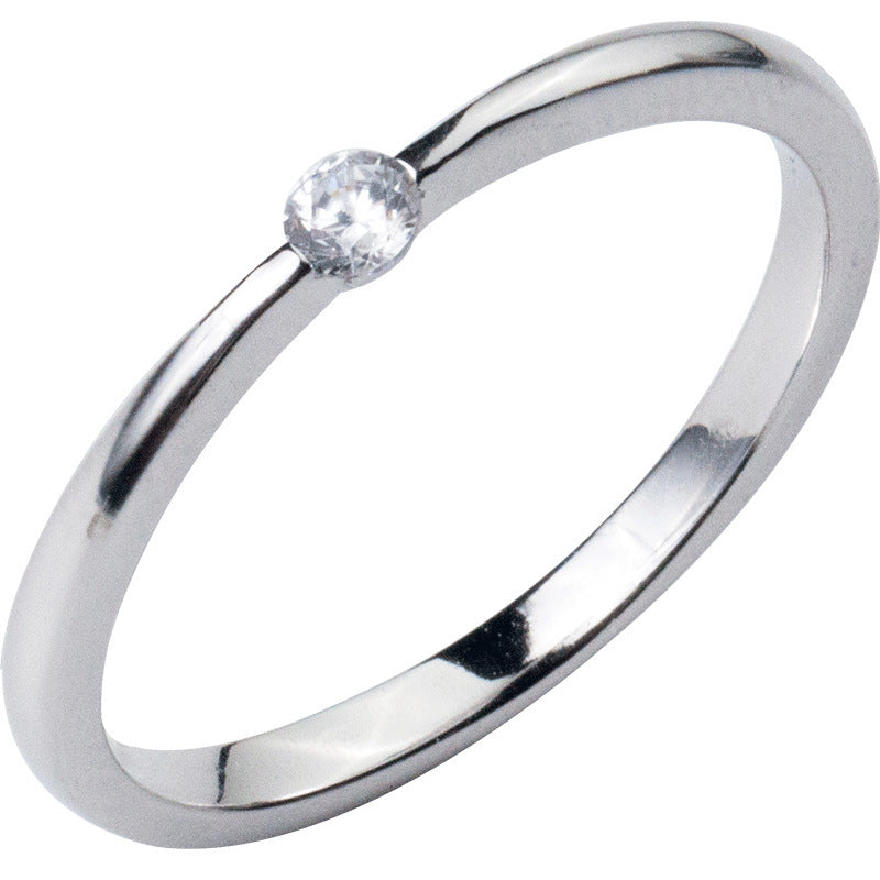 Fashion Temperament S925 Silver Ring Women