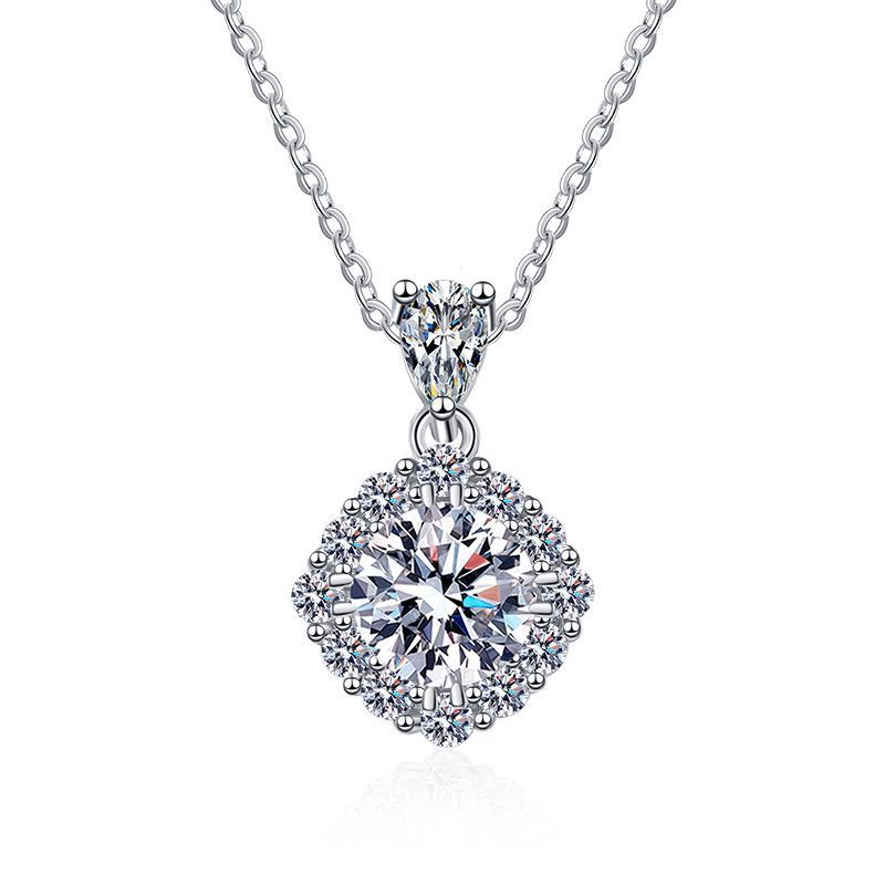 Women's Fashion Casual Sterling Silver Pendant Necklace