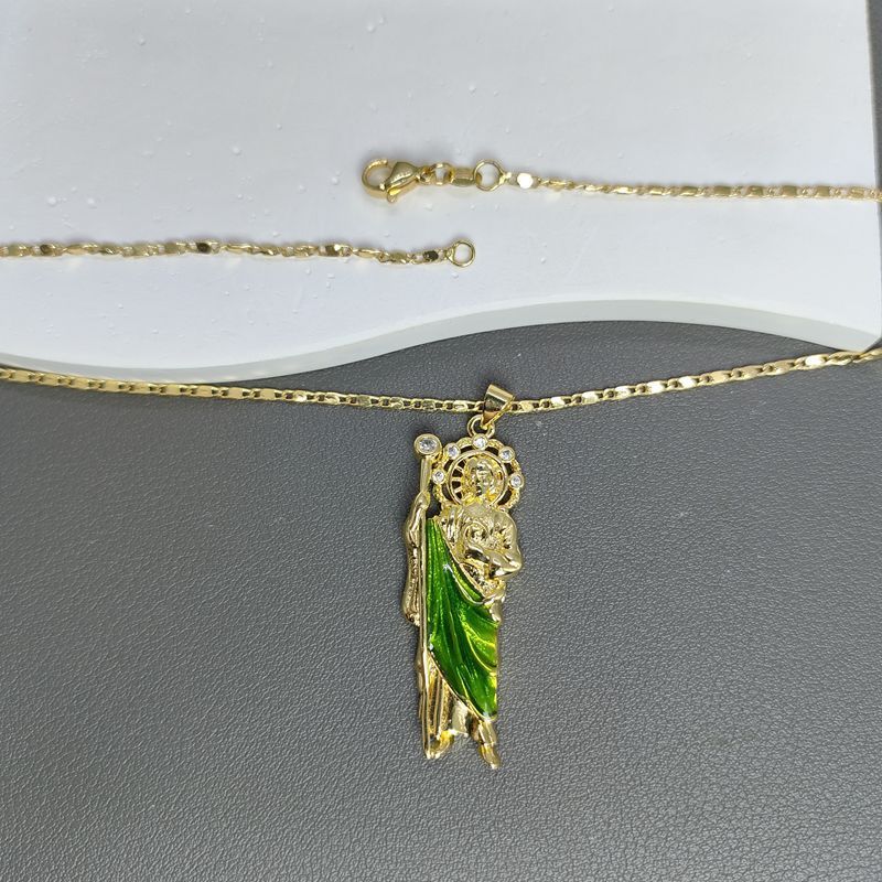 Collier religieux St Jude à la mode