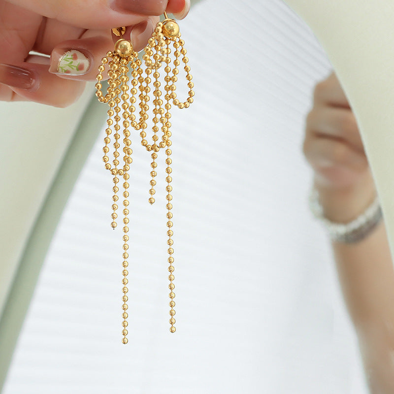 Boucles d'oreilles à pampilles pour femmes de style ethnique