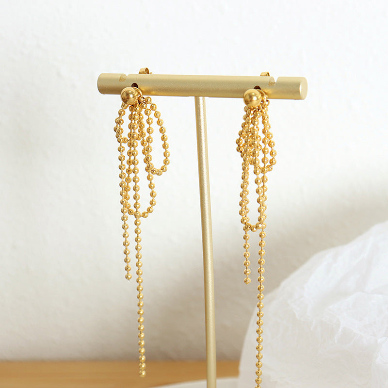 Boucles d'oreilles à pampilles pour femmes de style ethnique