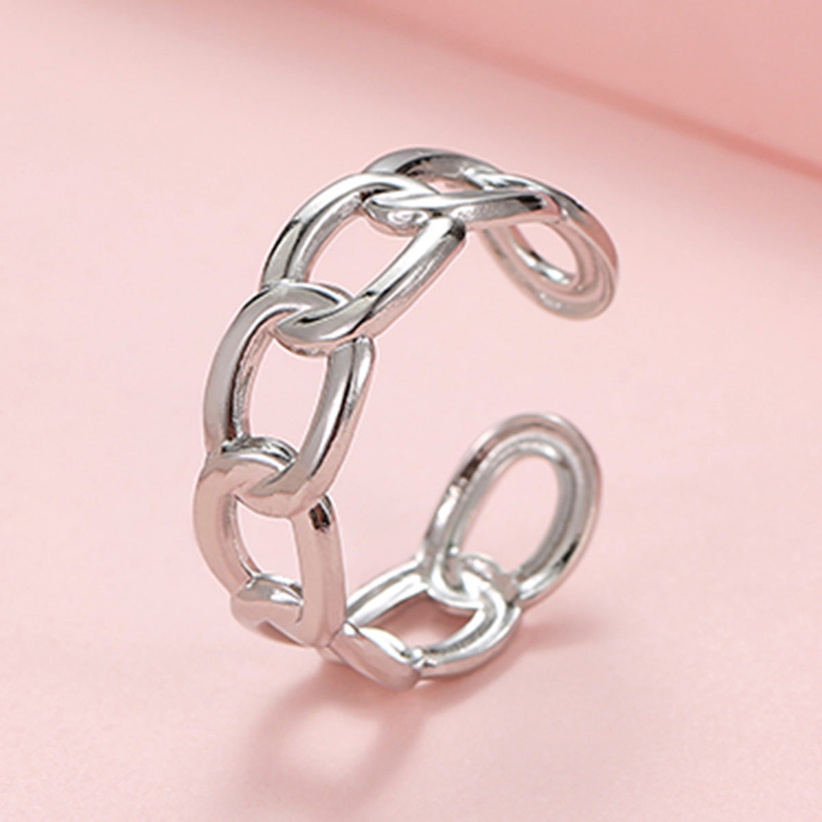 Bague Femme Acier Inoxydable Plaqué Or