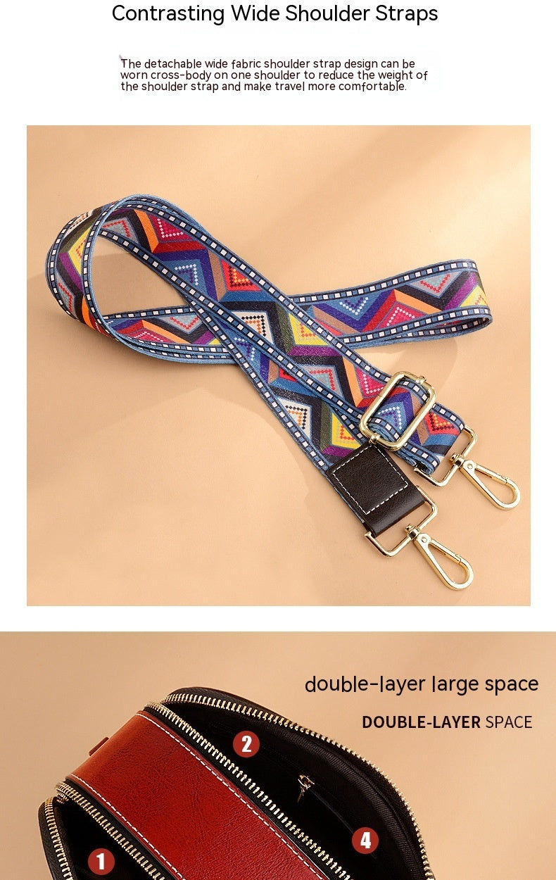 Bolso cuadrado pequeño de cuero para equipaje, bolso cuadrado de color sólido, línea de costura de cuero, bolso cruzado para mujer