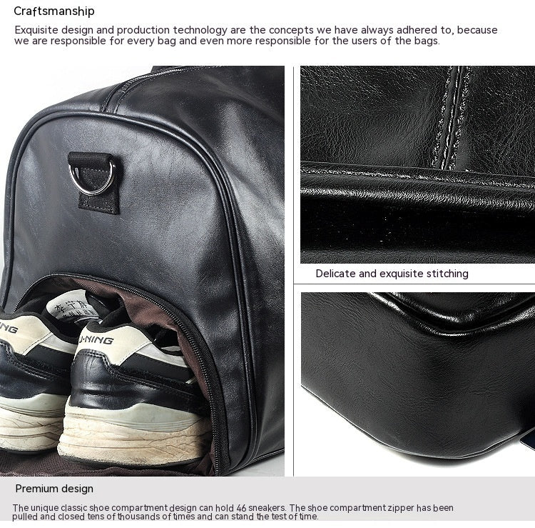 Bolsa de mensajero portátil de gran capacidad de viaje para hombres