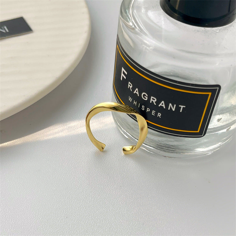 Anillo con diseño de interés especial Cold Wind para mujer