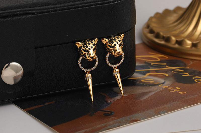 Boucles d'oreilles tendance pour femmes, personnalité de la mode