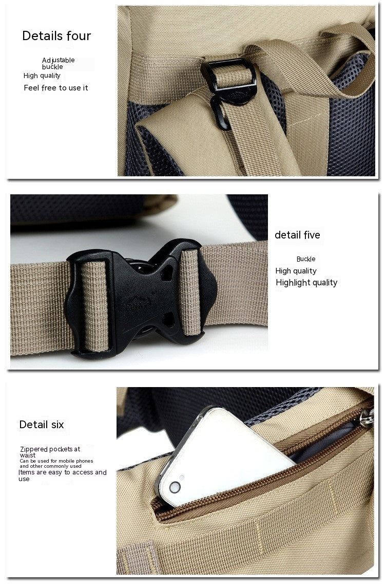 Mochila deportiva de gran capacidad para montañismo al aire libre