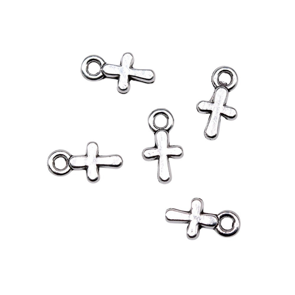 Pendentif croix en argent ancien, offre spéciale