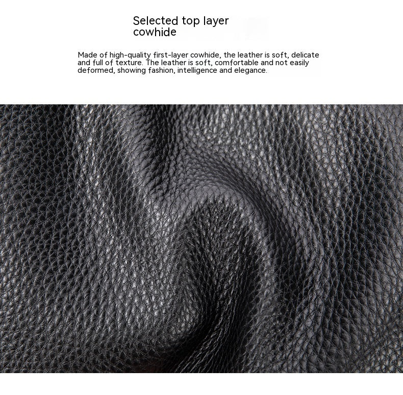 Mochila de cuero para mujer, bolso escolar versátil de gran capacidad con un solo hombro, ordenador