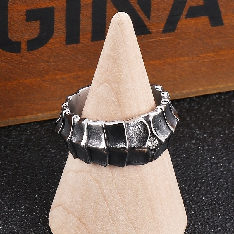 Old Simple Domineering New Personalized Design Casting Ring