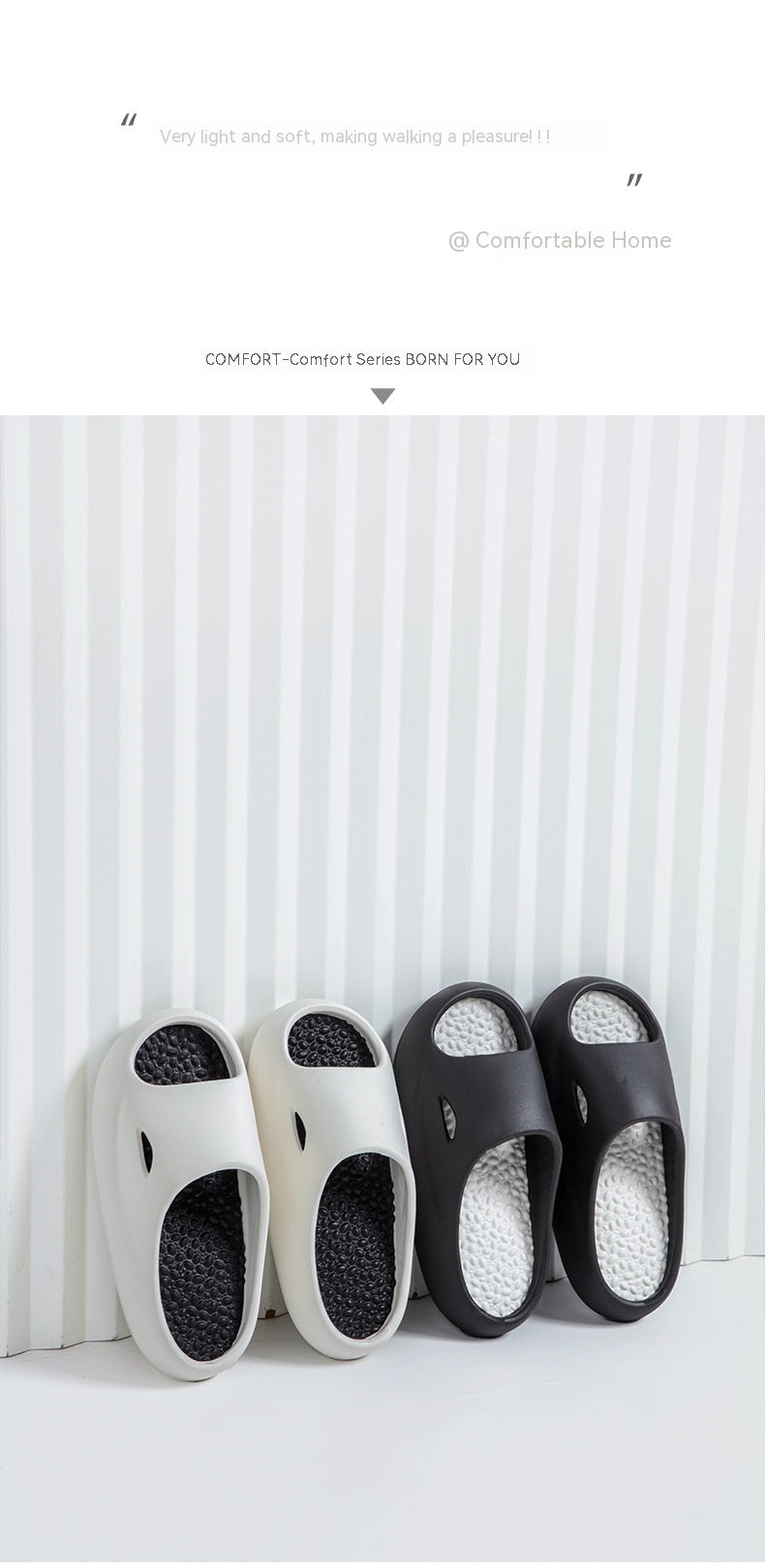 Pantoufles d'été pour Couple, vêtements d'extérieur, fond épais, sensation de merde, pour la maison