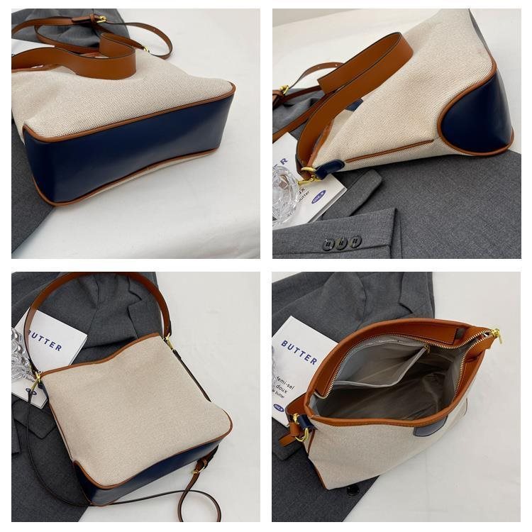 Sac de transport à main de banlieue à bandoulière à une épaule de conception de simplicité d'été