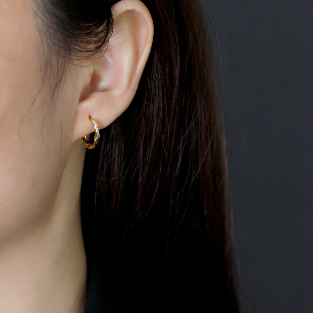 Boucles d'oreilles tendance personnalisées européennes et américaines