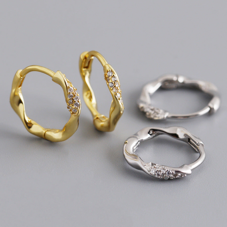 Boucles d'oreilles tendance personnalisées européennes et américaines