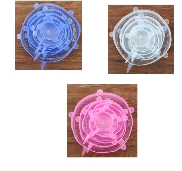 Accessoires de cuisine à couverture rétractable réutilisable