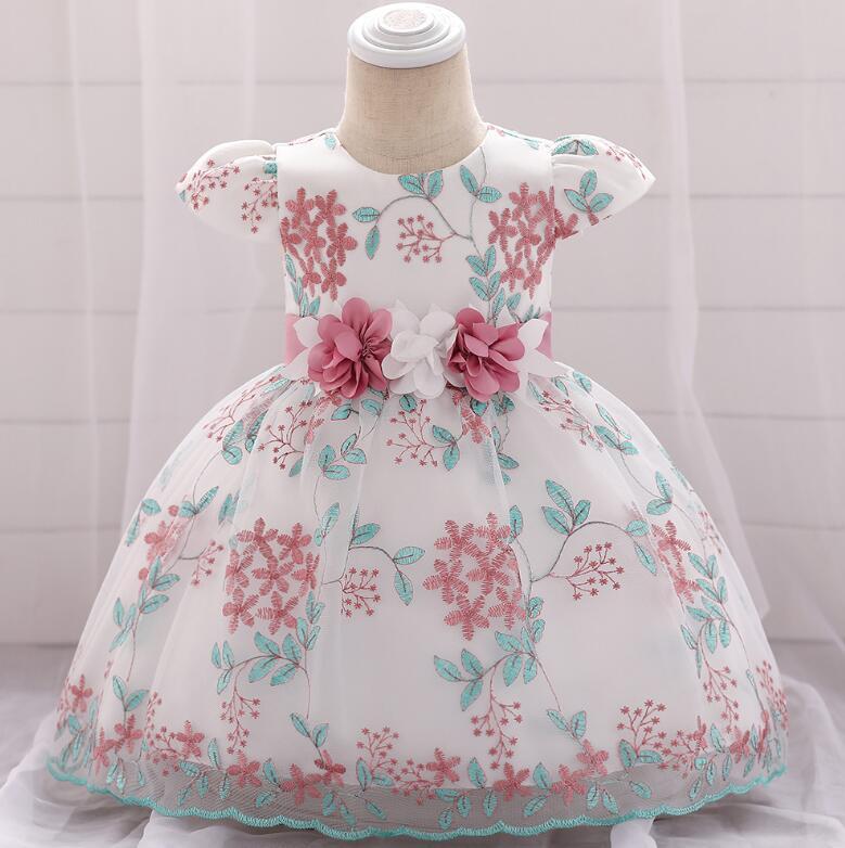 Vêtements d'été pour enfants, robe de mariée, fête d'anniversaire pour bébé, jupe moelleuse pour filles, nouvelle collection