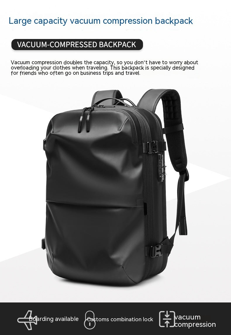 Mochila de viaje minimalista multifuncional de gran capacidad para hombre